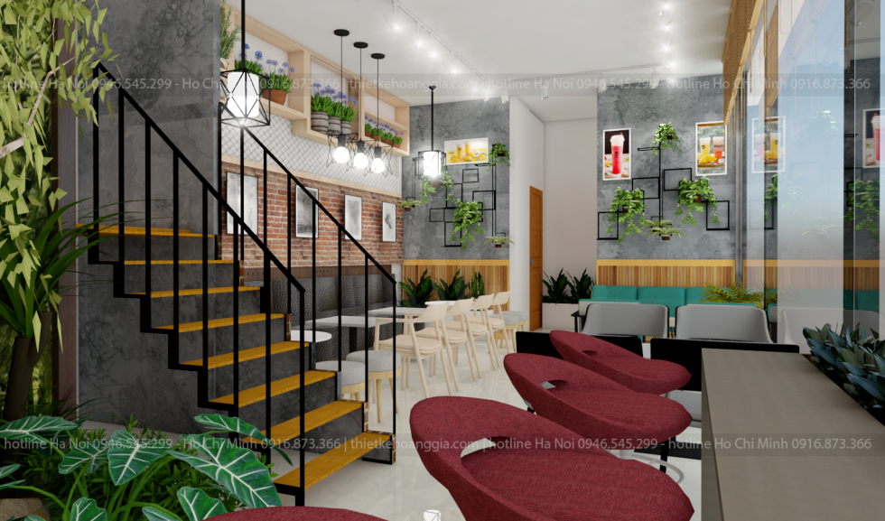 Binh-Phuoc- -Royaltea- milk- -tea- shop- design 11